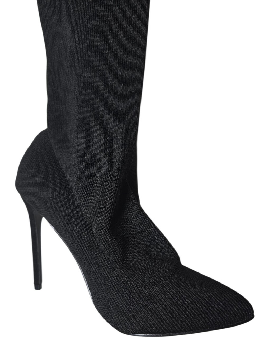 Sergio Todzi Knee Length Stiletto Sock Boots UK 40
